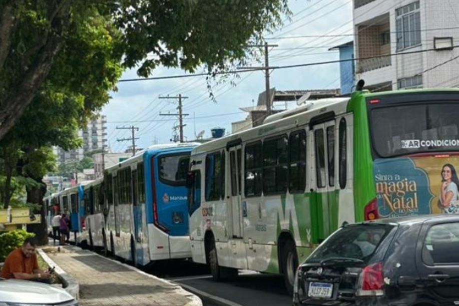 Rodoviários - greve - ônibus